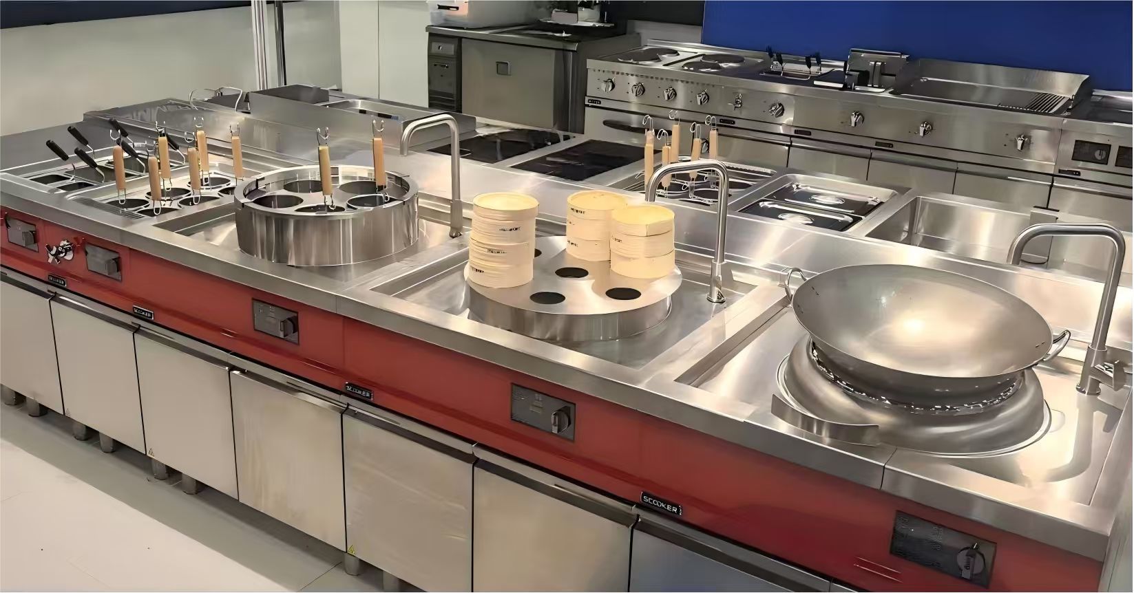 Calidad Serie de cocinas de isla integradas fábrica