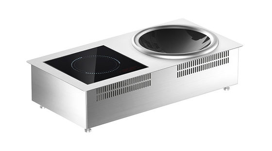 calidad  Built-in Induction Combination Cooktop  with Flat and Concave Surfaces fábrica